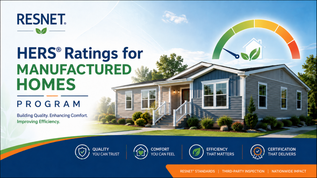 RESNET® Launches Program for Modern Manufactured Homes - RESNET